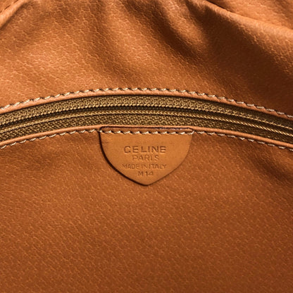 CELINE Macadam Blason Shoulder bag Brown Vintage 7dx72b