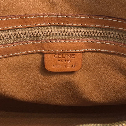 CELINE Macadam Blason Shoulder bag Brown Vintage bp2ksi