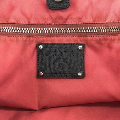 PRADA Logo Totebag Black Vintage tv4u47