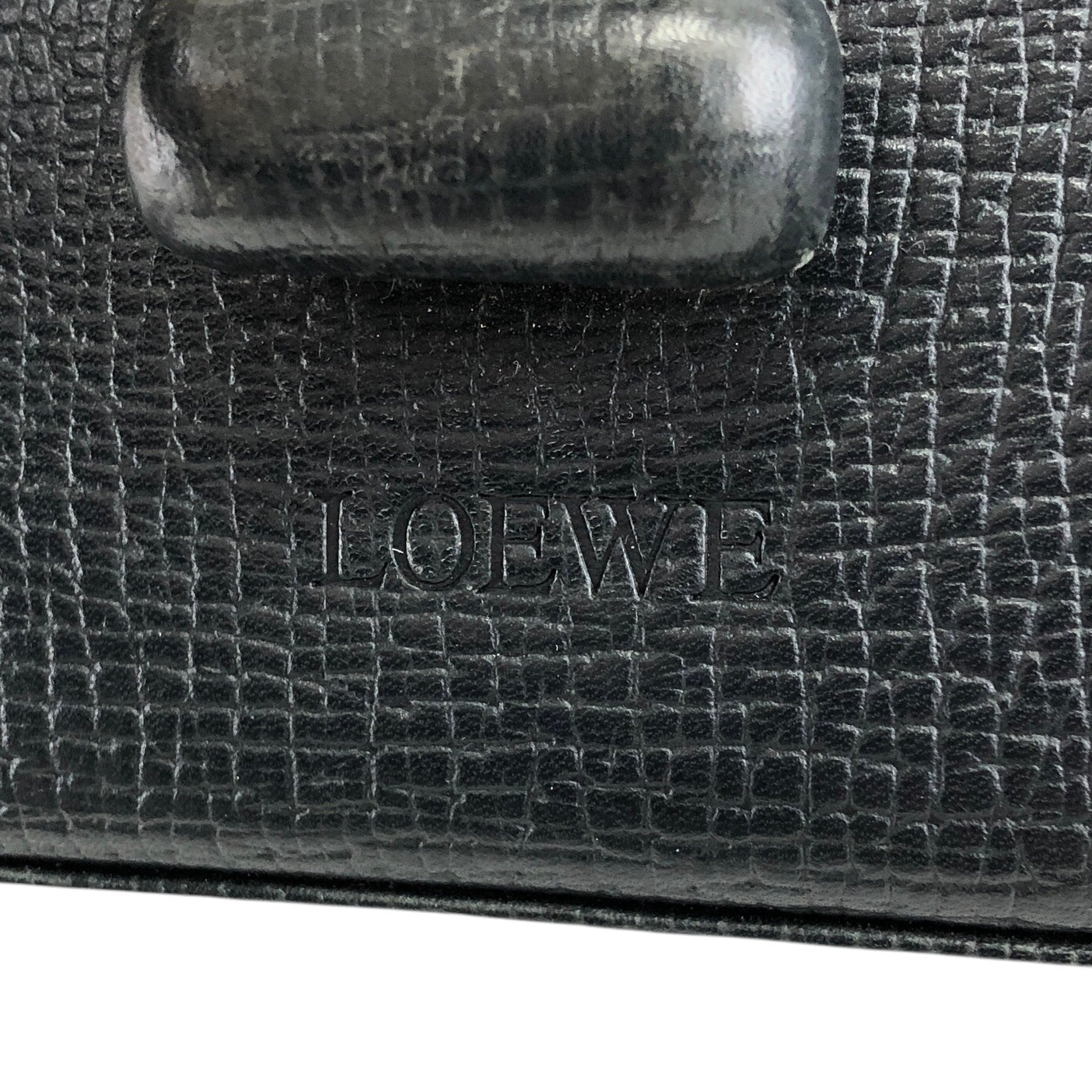 LOEWE Turn Lock Shoulder bag Navy Vintage spwcd3