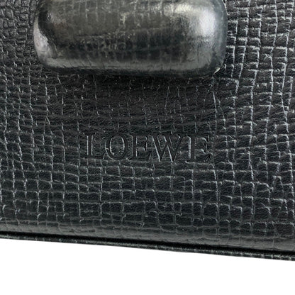 LOEWE Turn Lock Shoulder bag Navy Vintage spwcd3