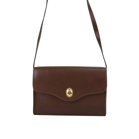 Christian Dior CD Logo Shoulder bag Brown Vintage 2gj5be