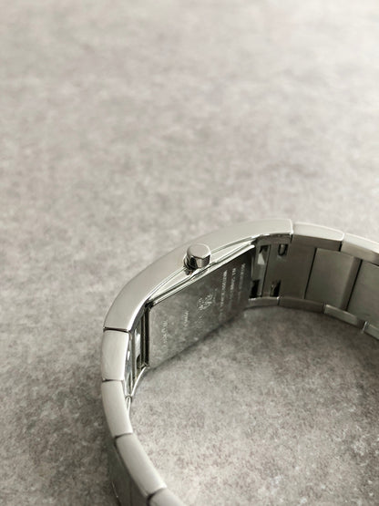 BURBERRY Quartz Watch Silver 14000L Vintage z4wz28