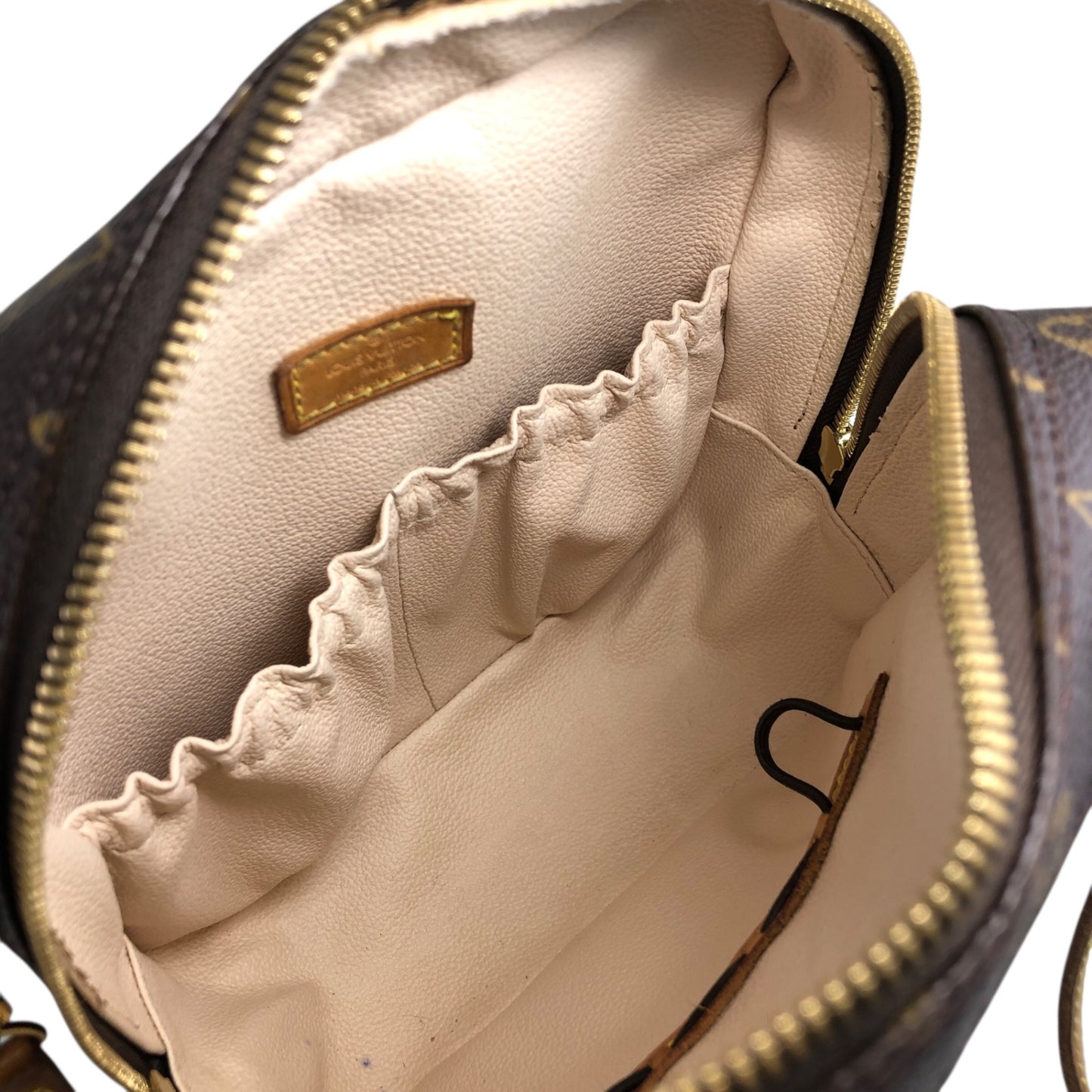 LOUIS VUITTON Monogram Two-way Handbag Shoulder bag Brown Vintage uvzzvg