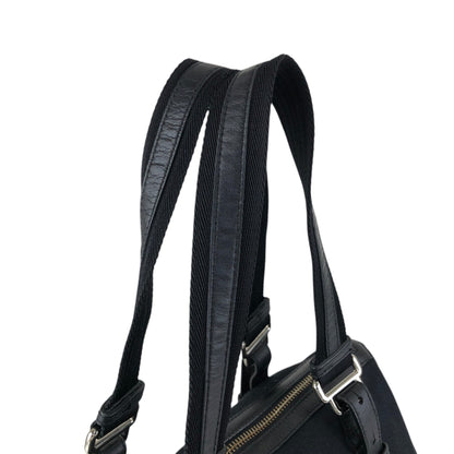 Yves Saint Laurent YSL Logo Handbag Black Vintage p825h3