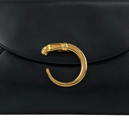 Cartier Clutch bag Black Vintage nhtgwj