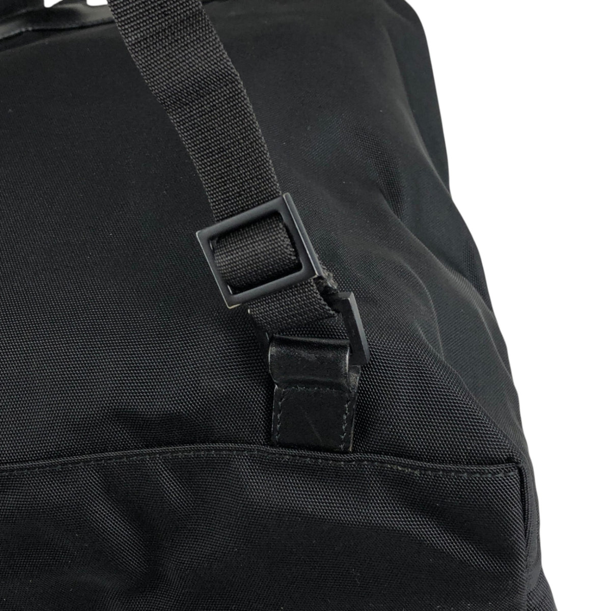 GUCCI Logo Backpack Black Vintage t2zdxz