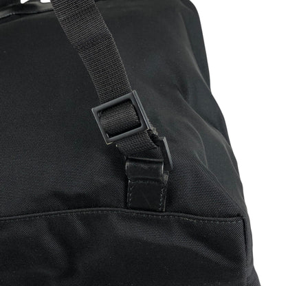 GUCCI Logo Backpack Black Vintage t2zdxz