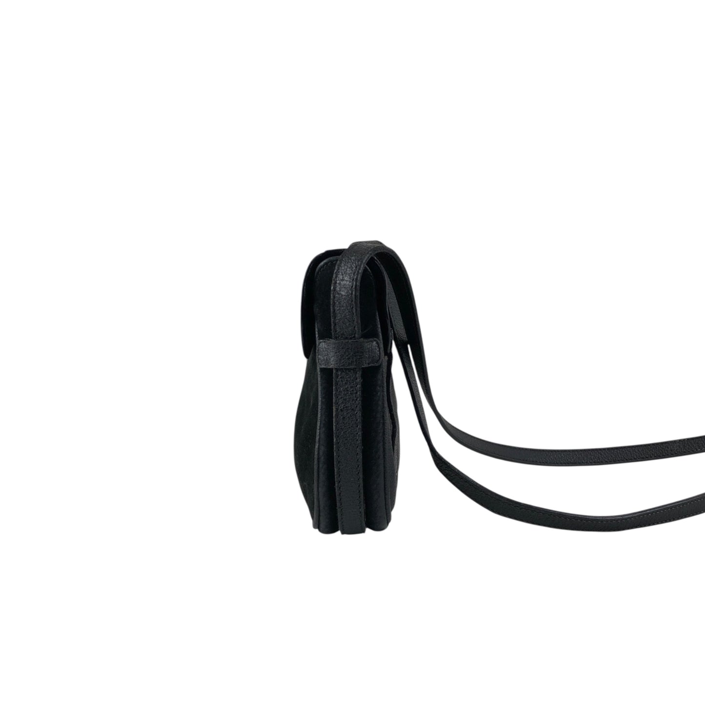 GUCCI Horse Bit Small Shoulder bag Black Vintage wevswd