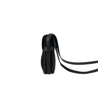 GUCCI Horse Bit Small Shoulder bag Black Vintage wevswd