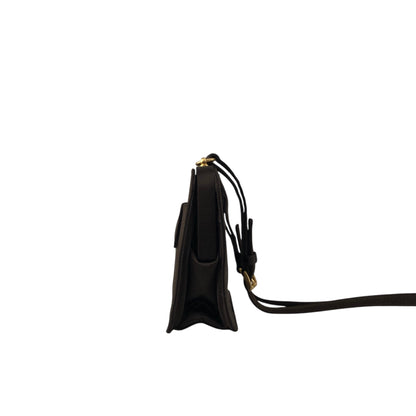 PRADA Metal Closure Shoulder bag Brown Vintage z6hamg