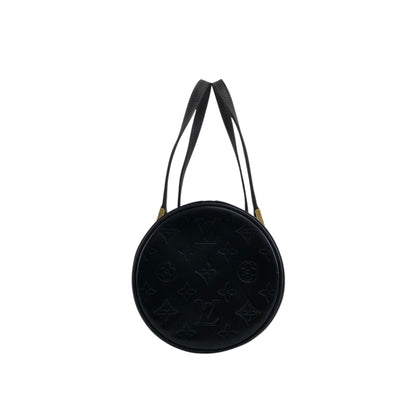 LOUIS VUITTON Handbag Totebag Black Vintage tesgbf