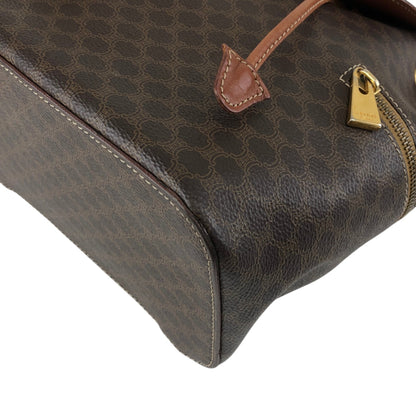 CELINE Macadam Triomphe Backpack Brown Vintage sd2tgi