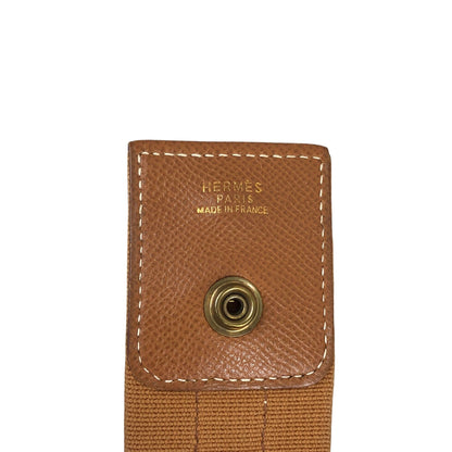 HERMES Shoulder bag Camel Vintage 7u7pah