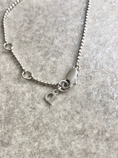 Christian Dior Logo Bracelet Silver Vintage 5ynpw5