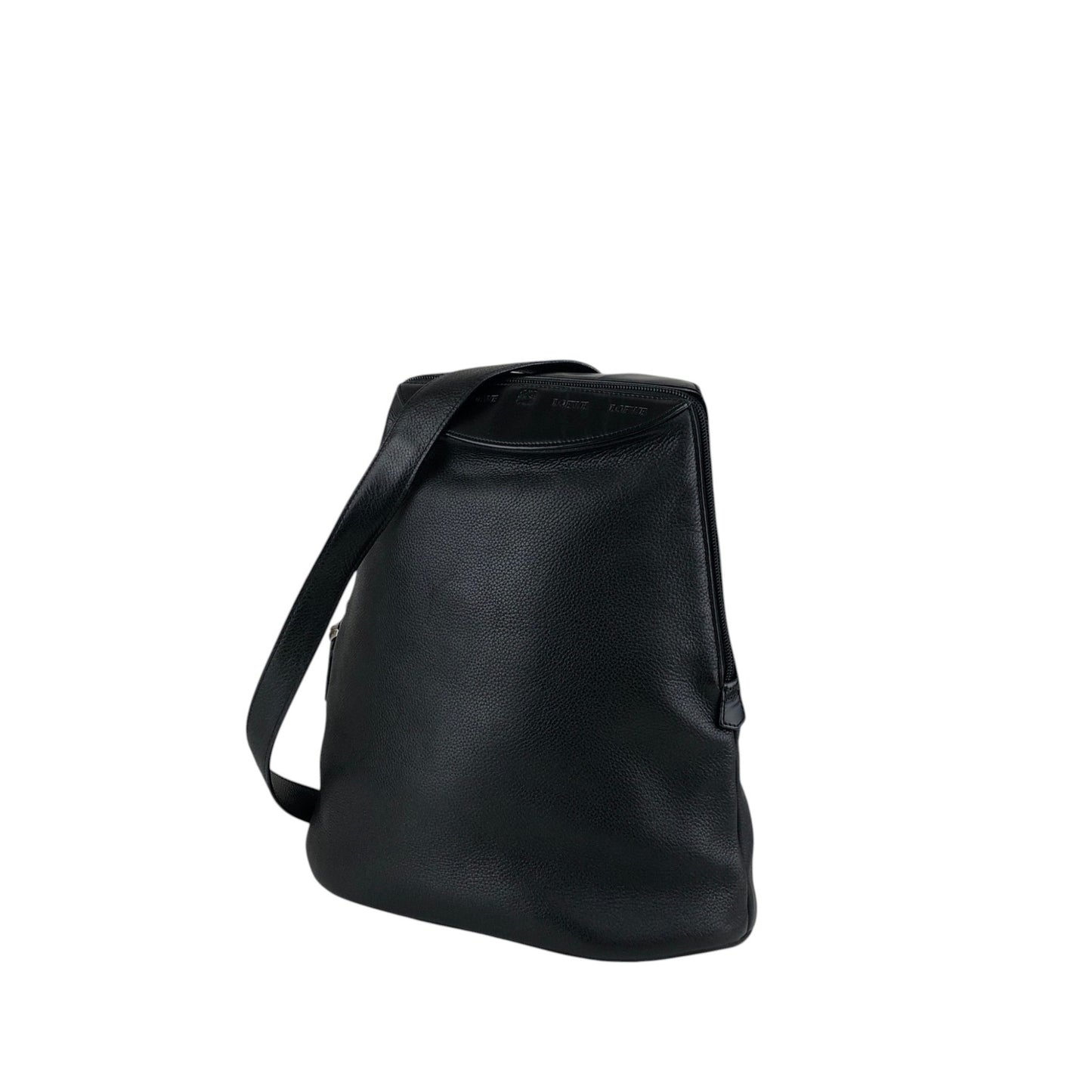 LOEWE Anagram Shoulder bag Black Vintage dmc2d7