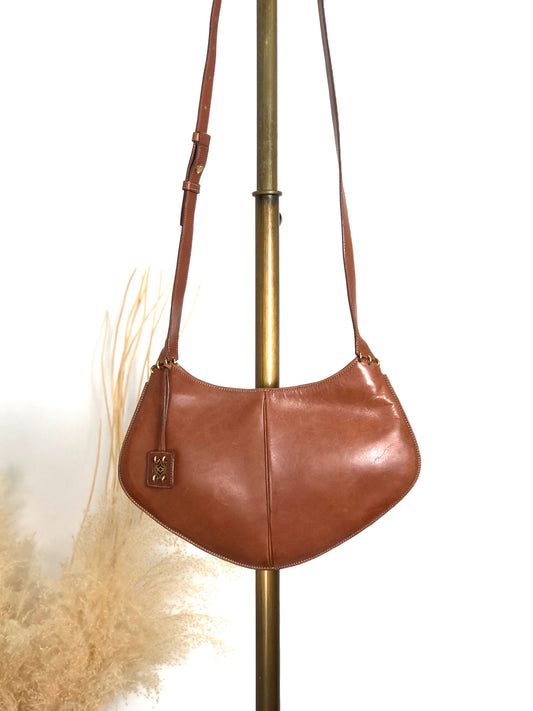 LOEWE Anagram Charm Shoulder bag Brown Vintage 2s7z2u