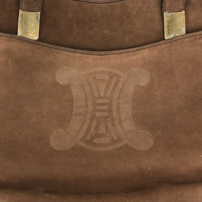 CELINE Blason Totebag Brown Vintage ntekc4