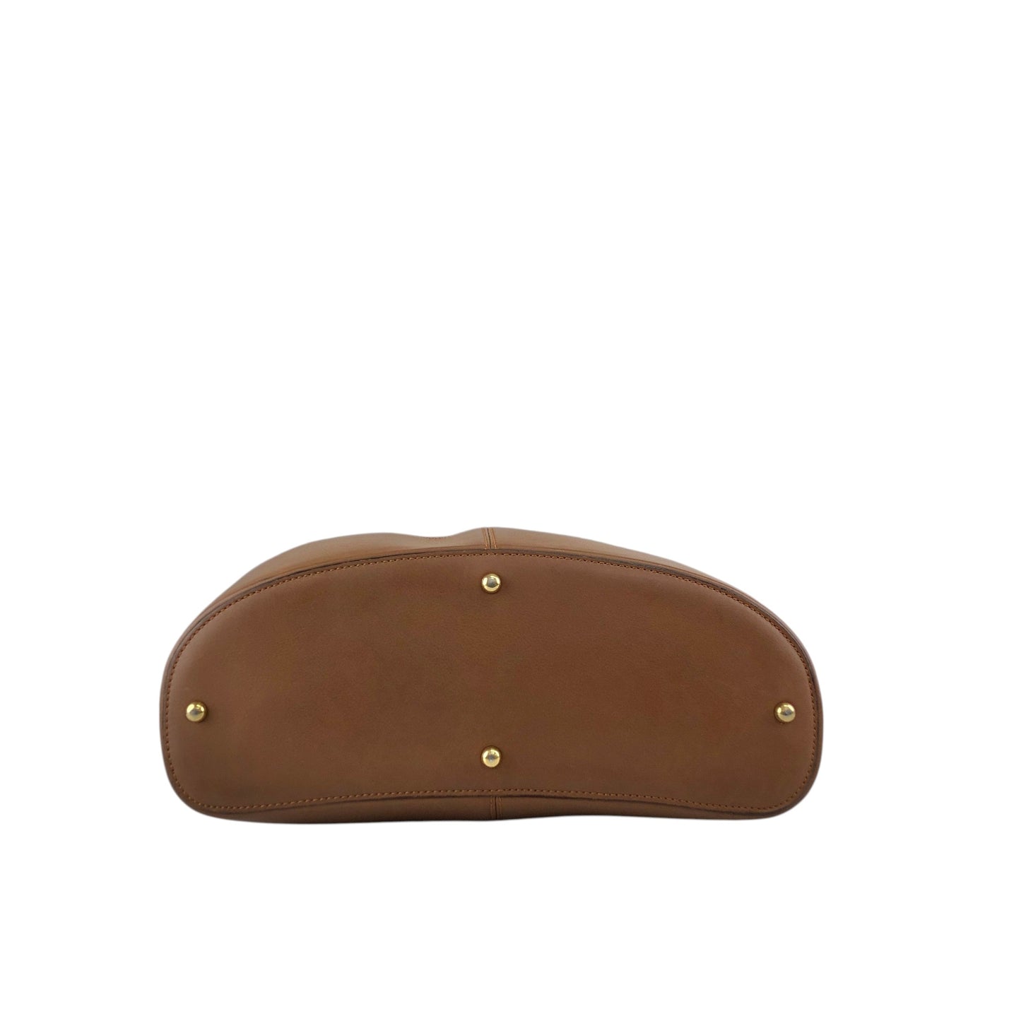 LOEWE Anagram Shoulder bag Navy×Brown Vintage 2ru4te