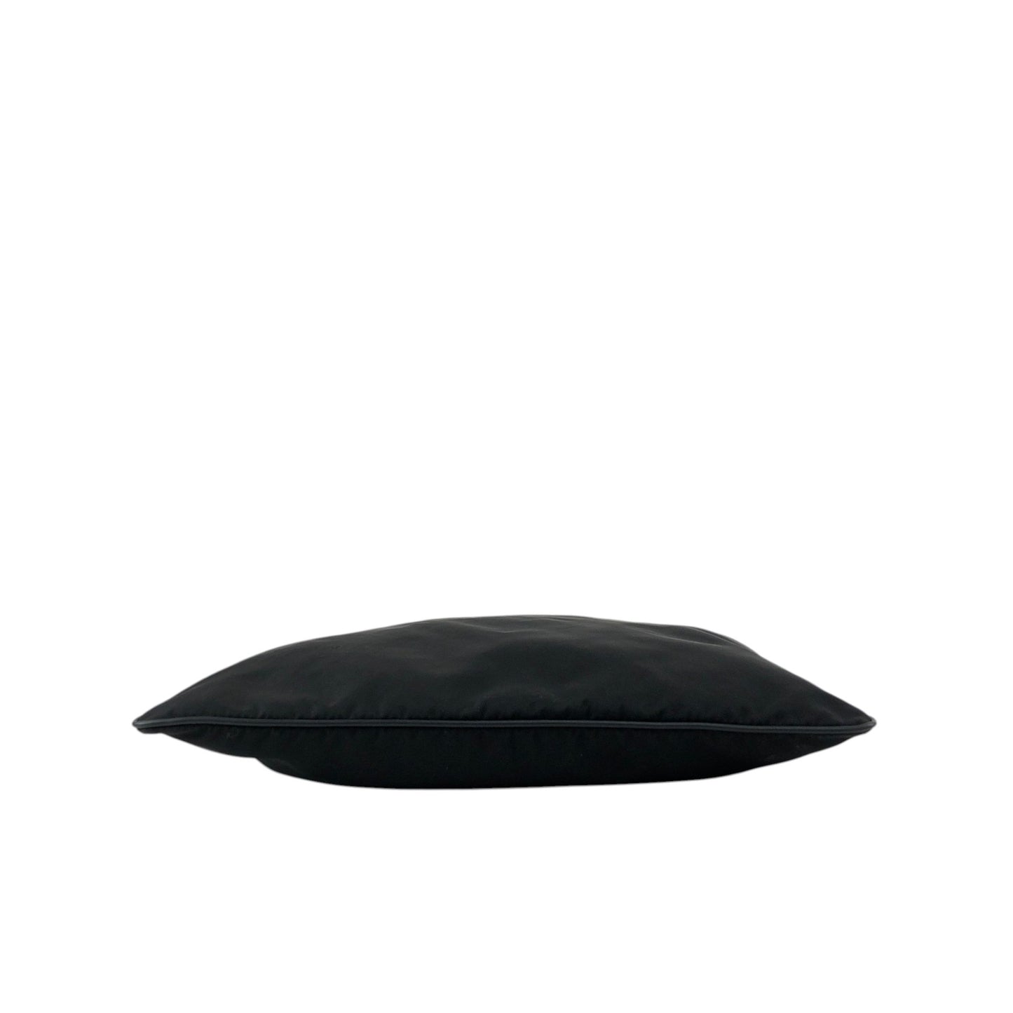 PRADA Tessuto Triangle Logo Shoulder bag Black Vintage jxt8gd