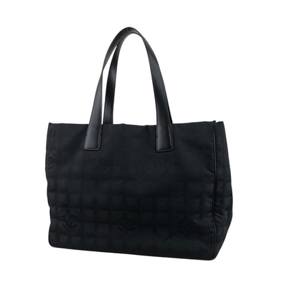 CHANEL New Travel Line Totebag Black Vintage deknxn