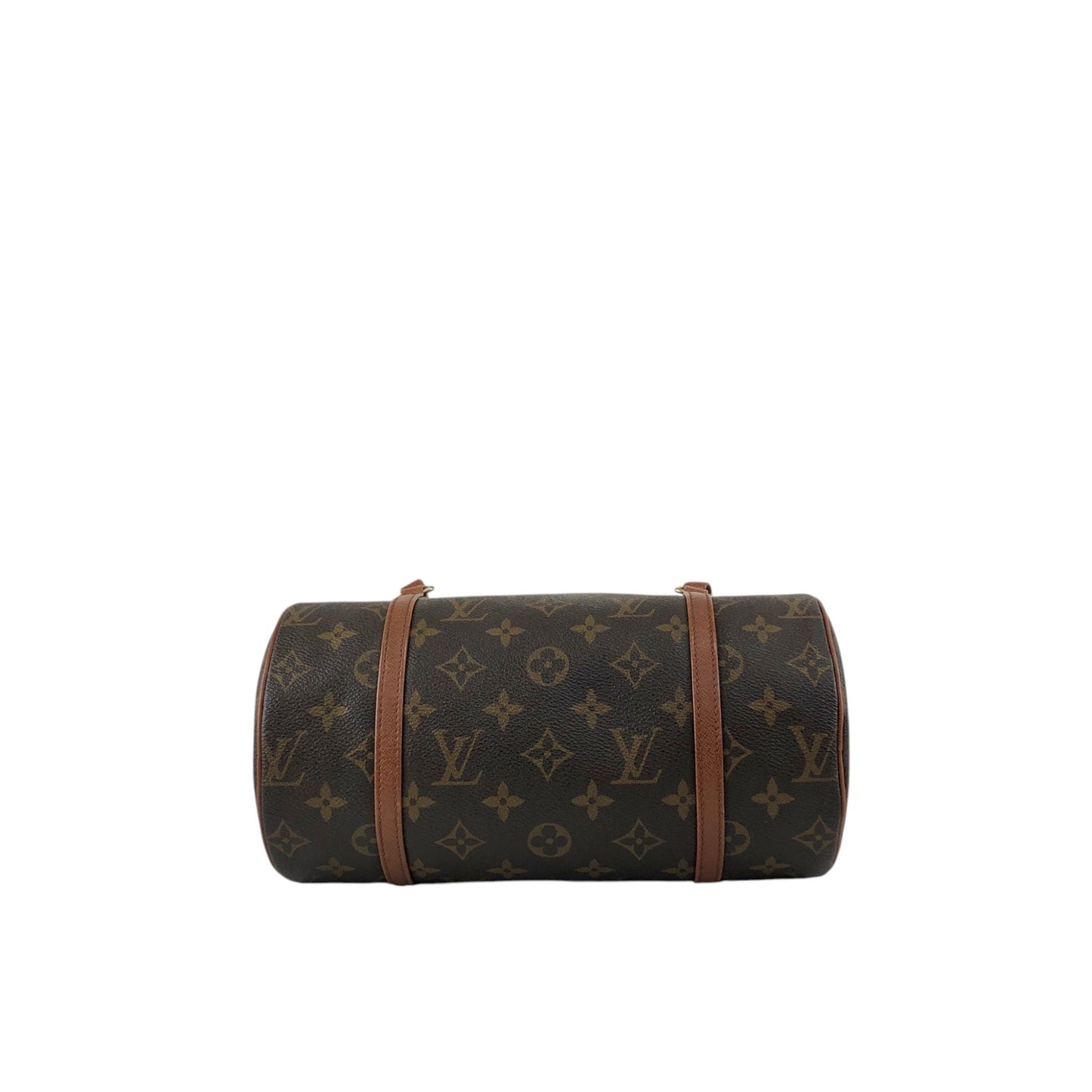 LOUIS VUITTON Monogram Handbag Brown Vintage dekpw7