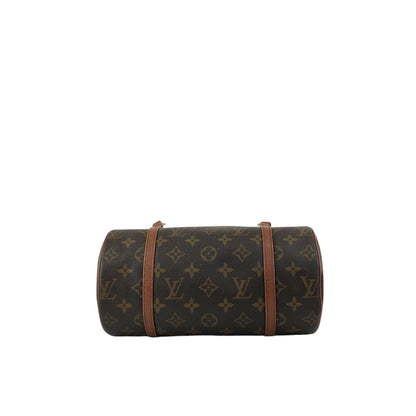LOUIS VUITTON Monogram Handbag Brown Vintage dekpw7