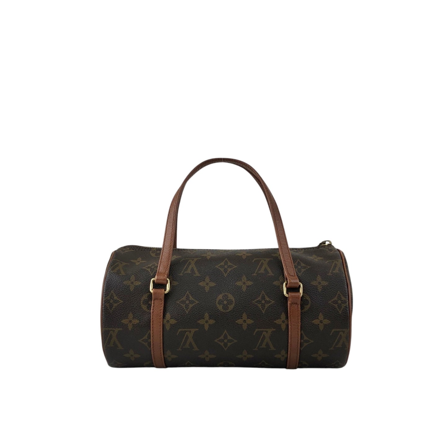 LOUIS VUITTON Monogram Handbag Brown Vintage dekpw7