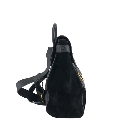 GUCCI Horse Bit Backpack Black Vintage h6pr8u