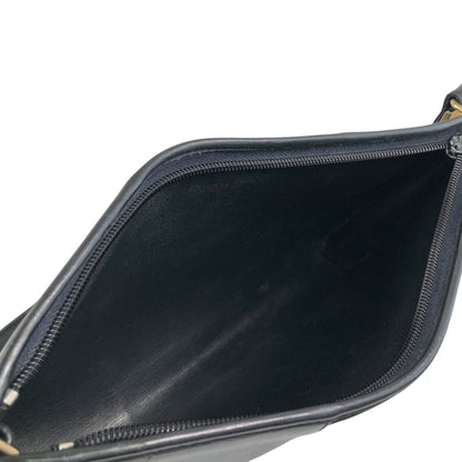 Christian Dior Logo Shoulder bag Black Vintage axpddi