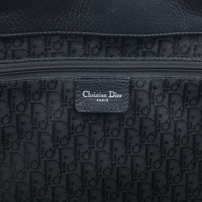 Christian Dior D Motif Totebag Black Vintage iiw373
