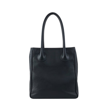 Christian Dior CD Logo Totebag Handbag Black Vintage gvanu8