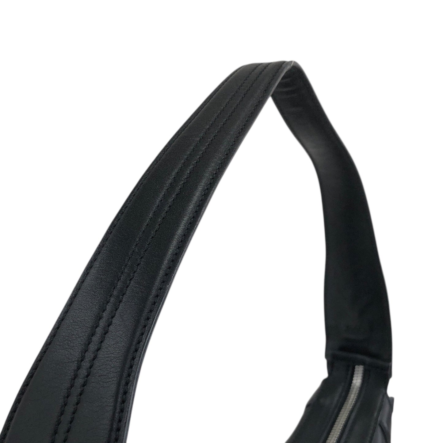 Salvatore Ferragamo Gancini Handbag Shoulder bag Black AF-21 4358 Vintage xn4ijj