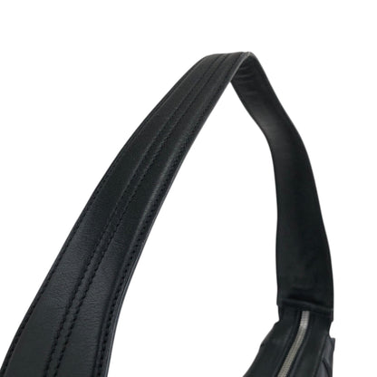 Salvatore Ferragamo Gancini Handbag Shoulder bag Black AF-21 4358 Vintage xn4ijj