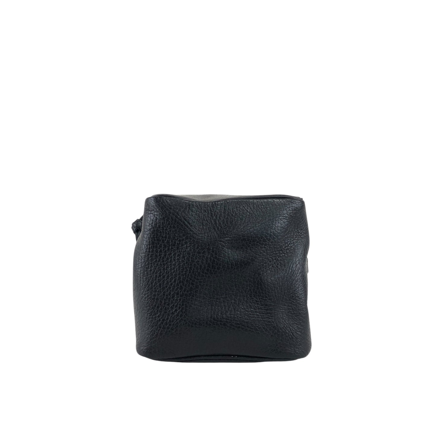 Christian Dior CD Logo Drawstring Small Handbag Black Vintage 8u4aph