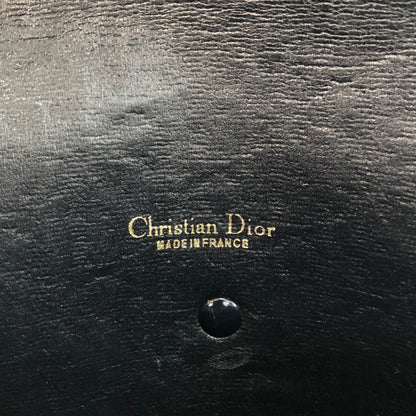 Christian Dior Trotter CD Logo 單肩包 海軍藍 復古 sajty4