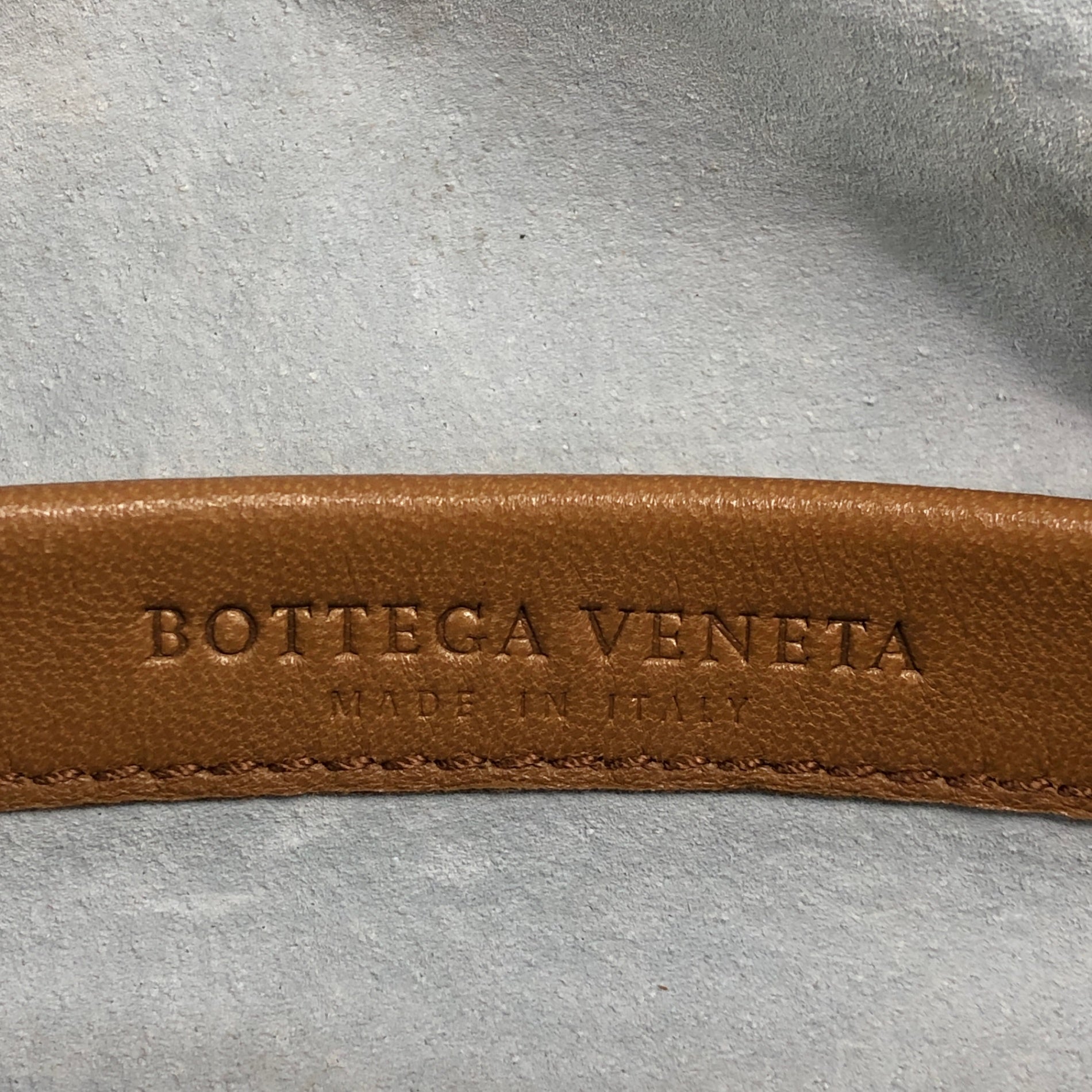 Bottega Veneta Intrecciato Shoulder bag Hobobag Brown Vintage