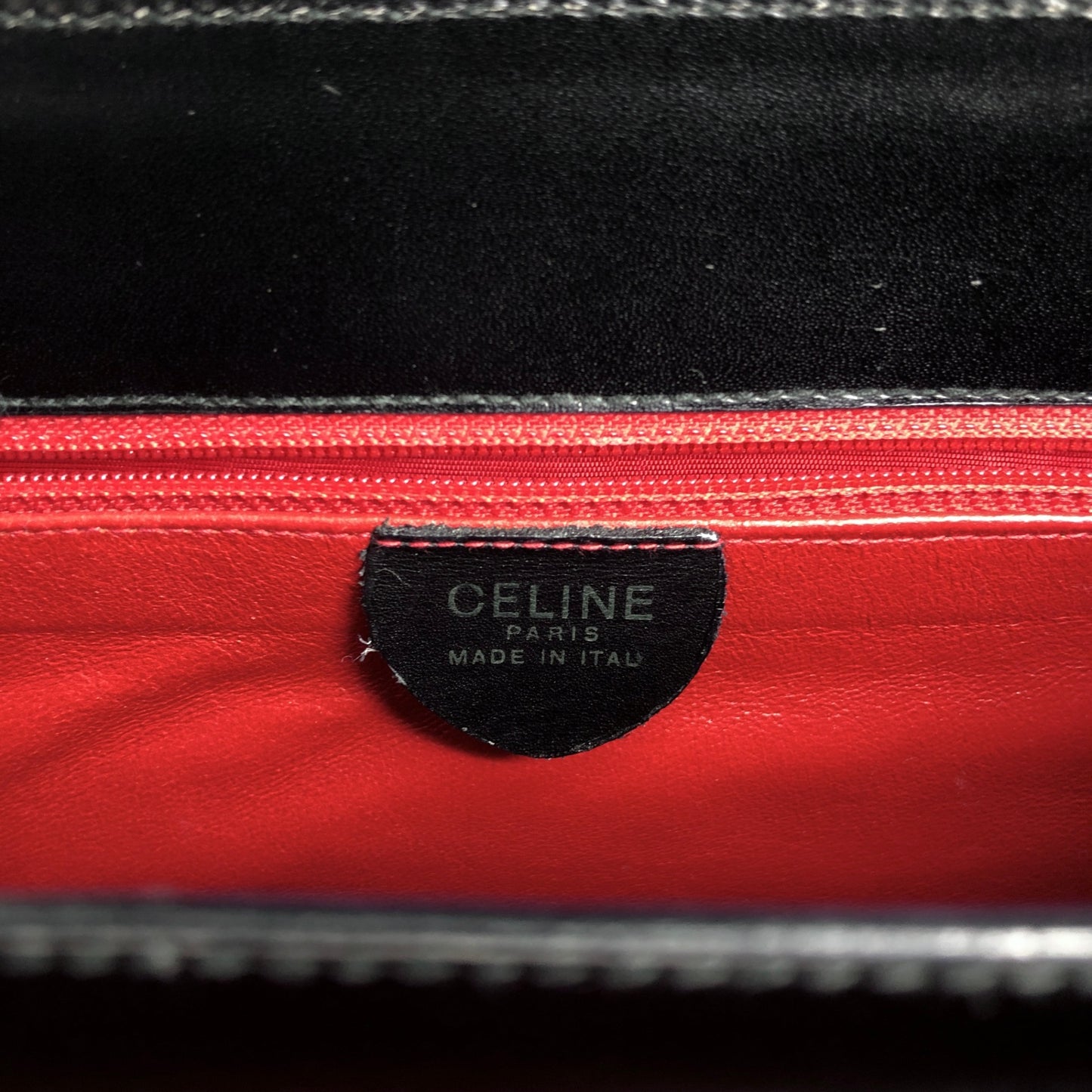 CELINE Starball Two-way Handbag Shoulder bag Black Vintage 3ubxvd