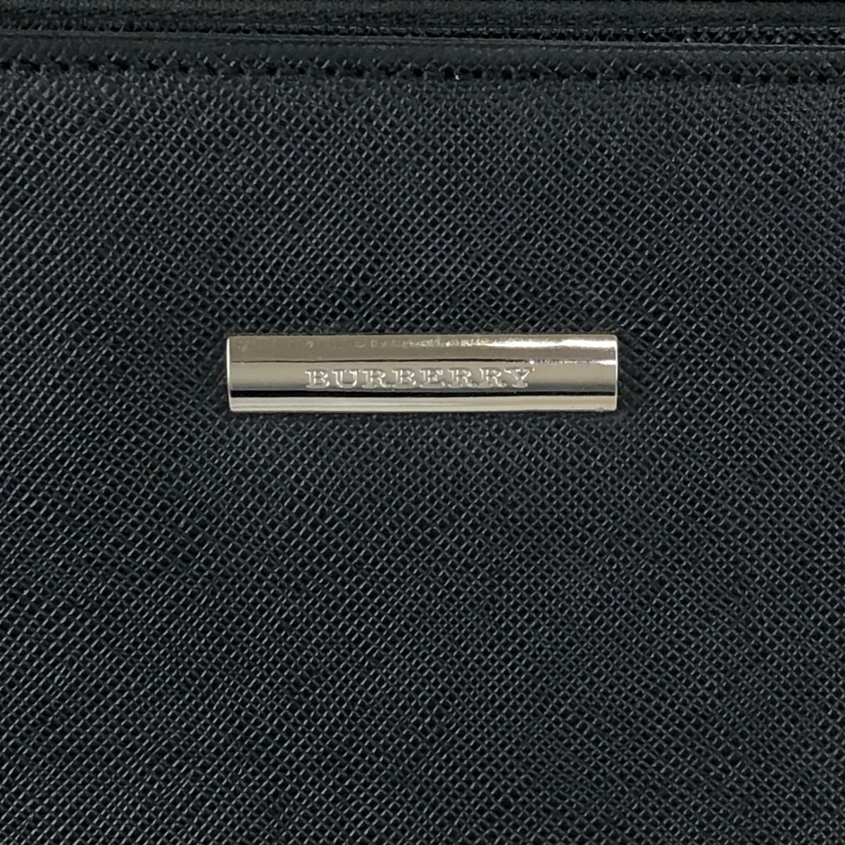 BURBERRY Logo Shoulder bag Black Vintage 6af2tn