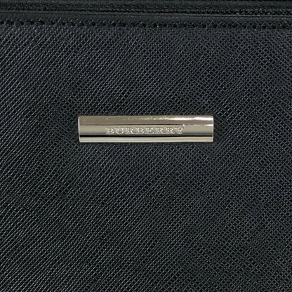 BURBERRY Logo Shoulder bag Black Vintage 6af2tn