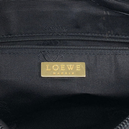 LOEWE Anagram Crossbody Shoulder bag Black Vintage bftpuc