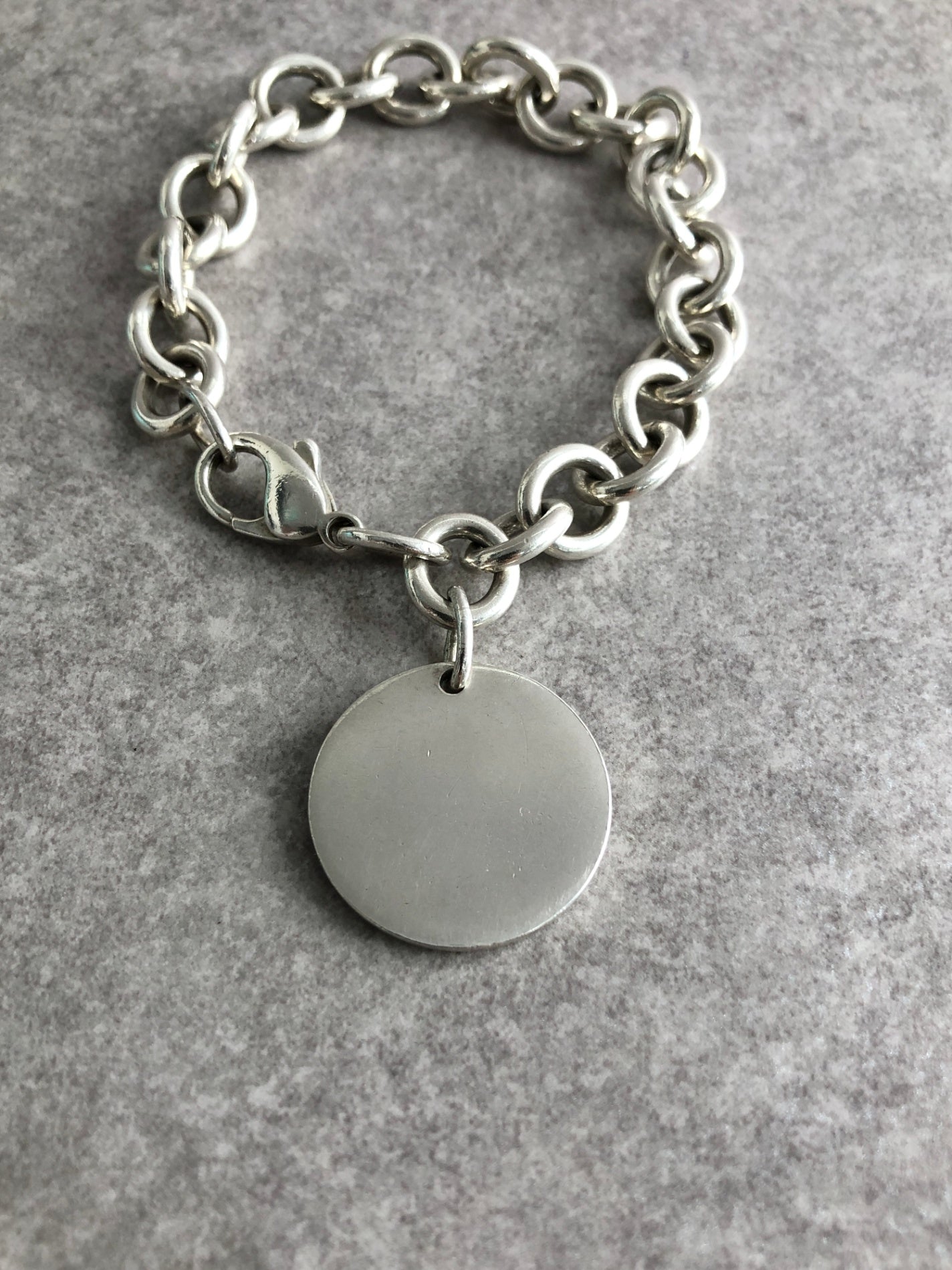 Tiffany & Co. SILVER925 Bracelet Silver Vintage vb85t6