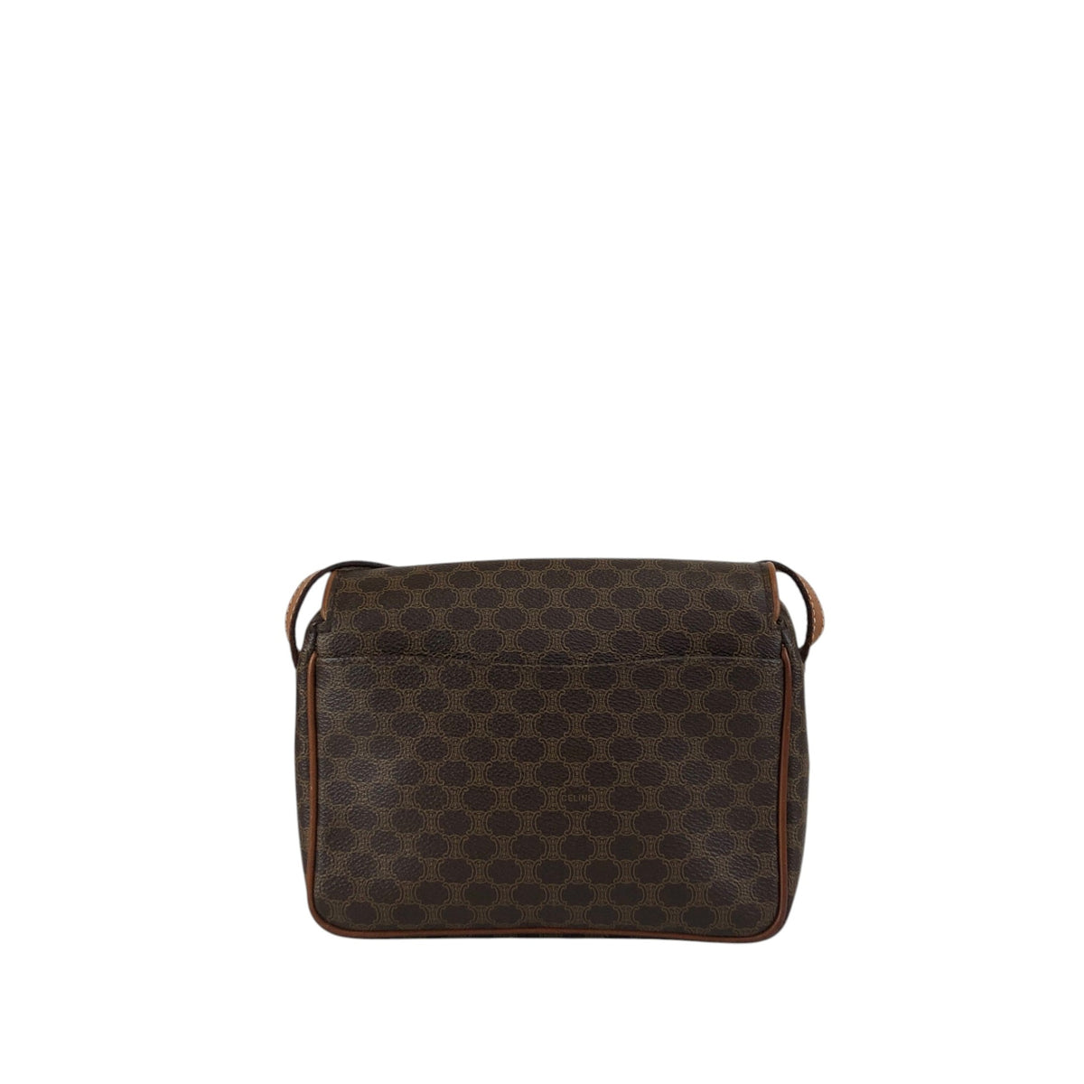 CELINE Macadam Blason  Shoulder bag Brown Vintage t38p84