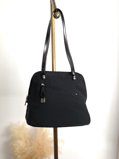 LOEWE Anagram Totebag Black Vintage ryj58c