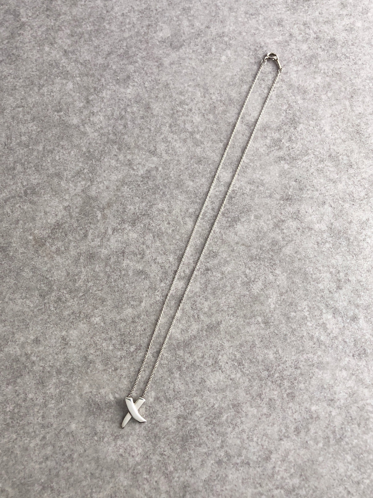 Tiffany & Co. SILVER925 Necklace Silver Vintage tt6fbu