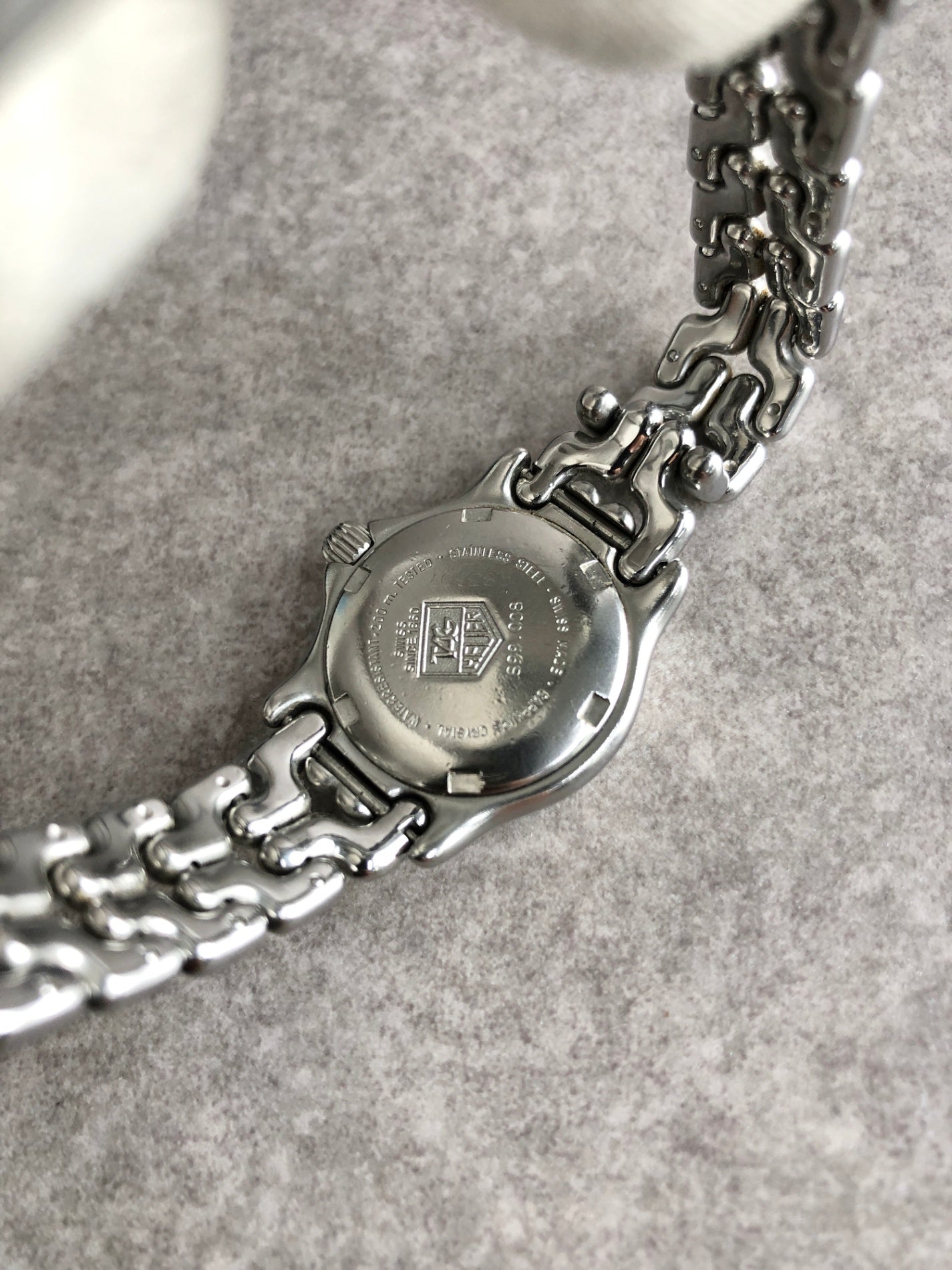 TAG HEUER Watch Silver S99.008 Vintage brgby6