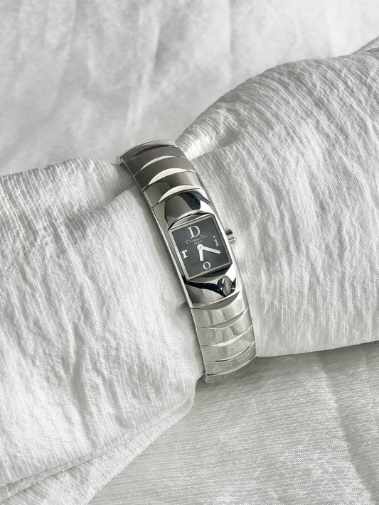 Christian Dior Watch Silver D102-100 Vintage bh627h