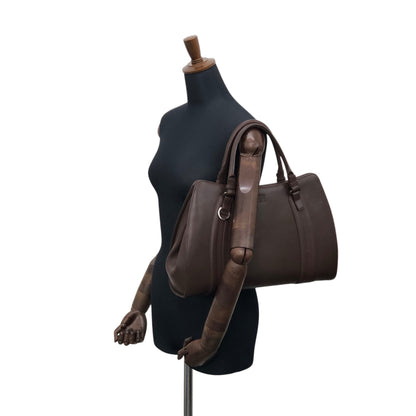 LOEWE Anagram Handbag Totebag Brown Vintage sr6m4v