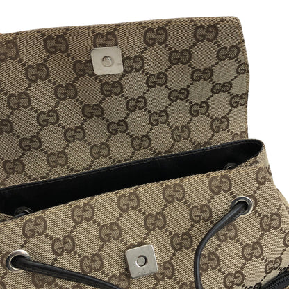 GUCCI GG Canvas Backpack Beige Vintage zj85nr