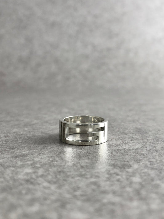 GUCCI SILVER925 Ring Silver Vintage z7vz4g